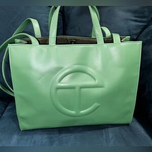 Leaf (Green) Medium Telfar Shopping Bag